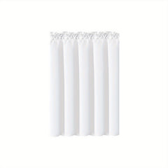Soft Cafe Curtain Tiers Light Filtering for Kitchen