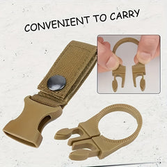 Portable Bottle Clip for Outdoor Camping & Hiking
