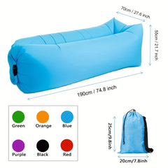 Inflatable Lounger Air Sofa Hammock Portable Waterproof Leakproof