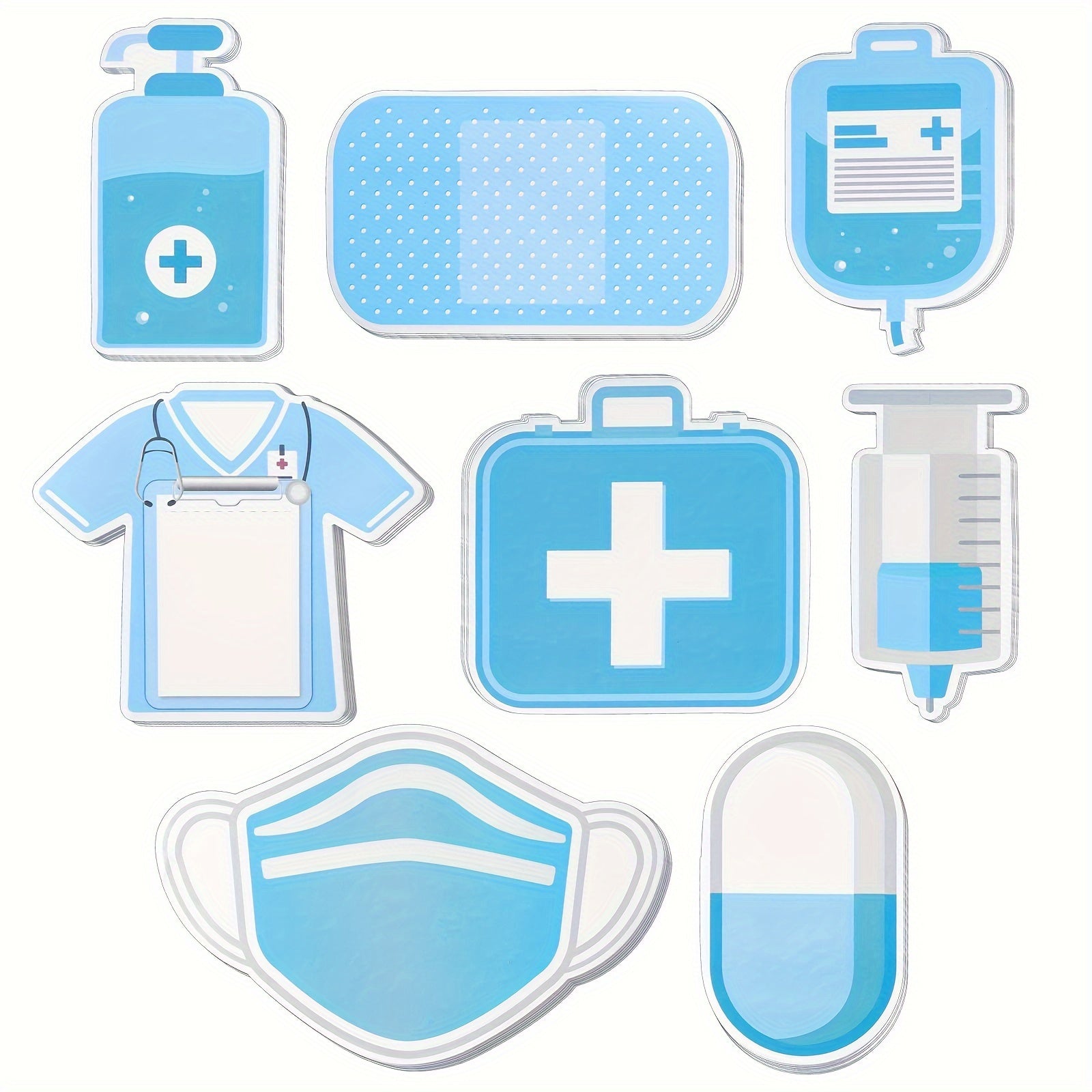 Medical Themed Sticky Notes Nurse 240 Sheets