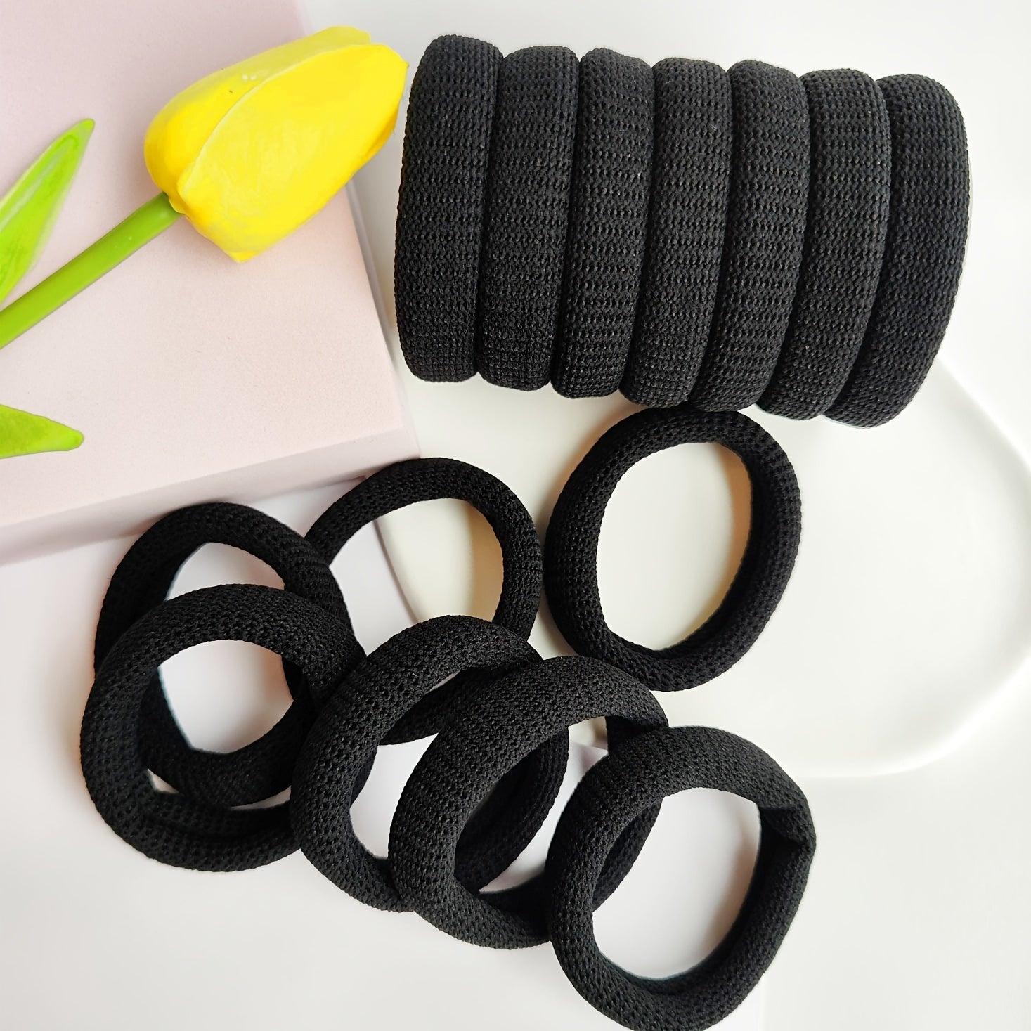 6pcs 7pcs Hair Ties For Women Thick Hair Bands Girl's Hair Accessories