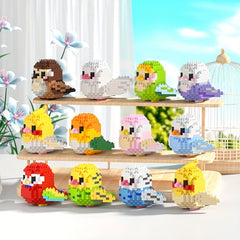 Mini Bird Building Blocks Set Educational Toys