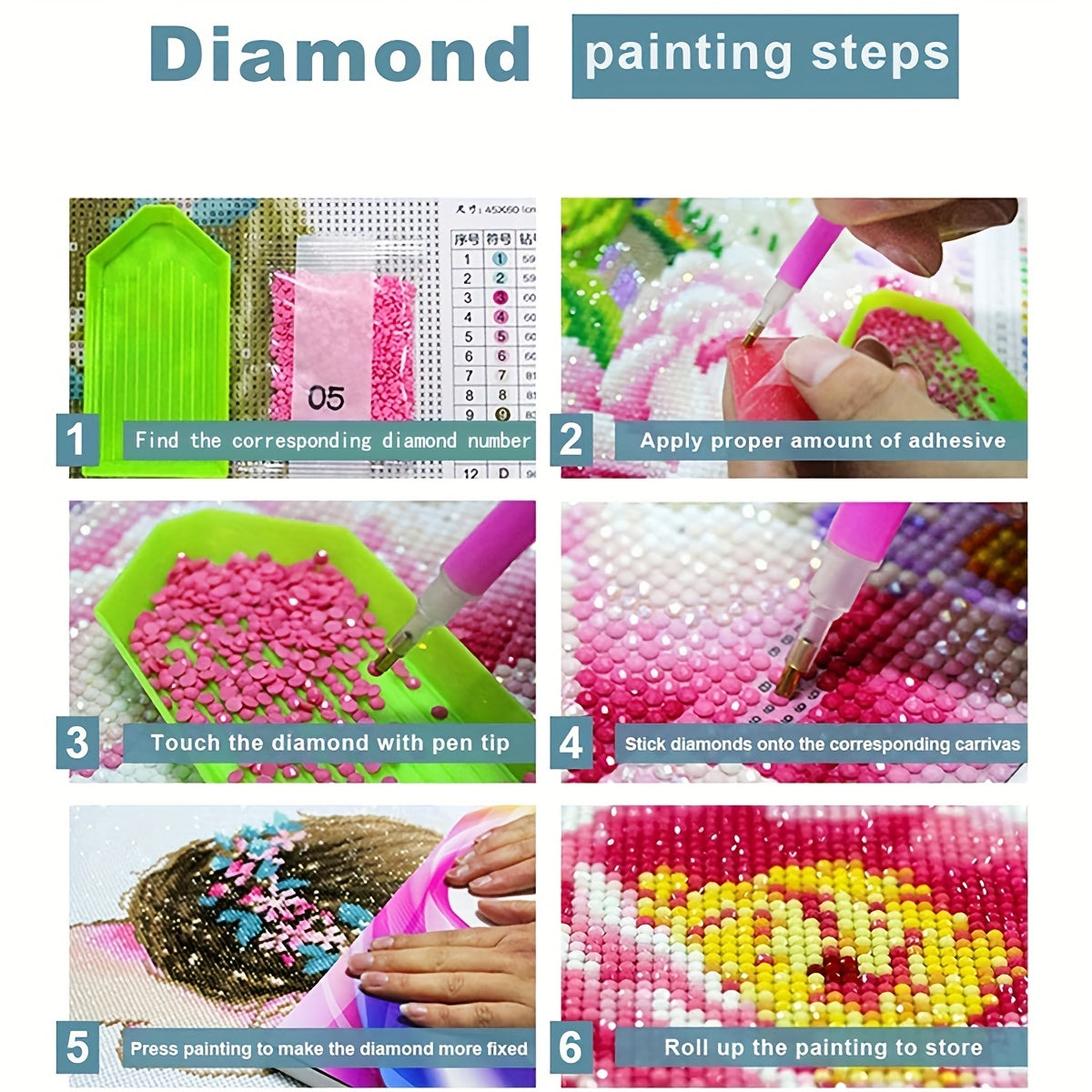 Love Beach Diamond Painting Set - DIY Art Decoration