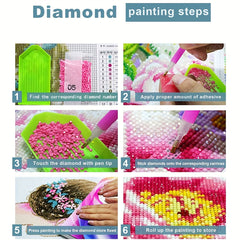 Love Beach Diamond Painting Set - DIY Art Decoration