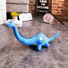 3pcs Vibrant Dino Plush Toys 31.5in Long Neck Stuffed Animals