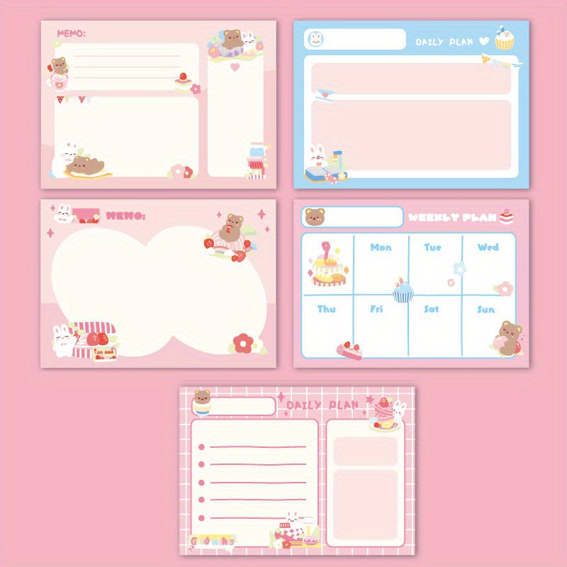Student Time Management Plan Notebook - 50 Sheets