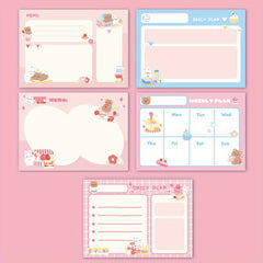 Student Time Management Plan Notebook - 50 Sheets