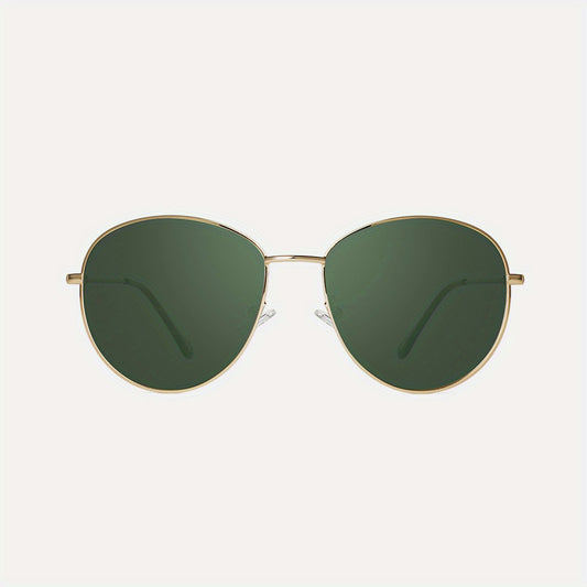 TIJN Polarized Round Sunglasses For Women UV400 Sun Shades Glasses