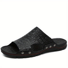 Men's Lightweight Slippers Open Toe Shoes for Outdoor