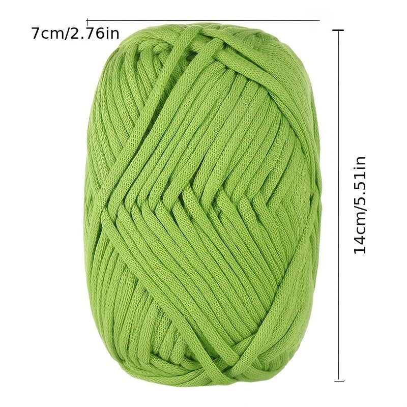 50g Cotton Yarn for Weaving DIY Scarves Blankets Hats 50m