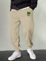 Men's Cartoon Graphic Sweatpants Loose Joggers