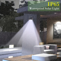 Waterproof Solar Sensor Lights with Remote Control for Outdoor Garden Decor