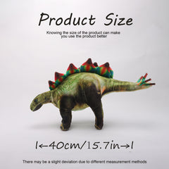 Ultra Soft Green Stegosaurus Plush Toy