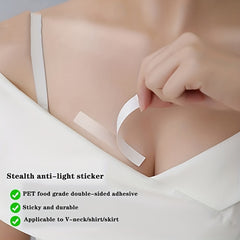 36pcs Invisible Anti-slip Sticker Adhesive Clear Sticker for Shirt Neck