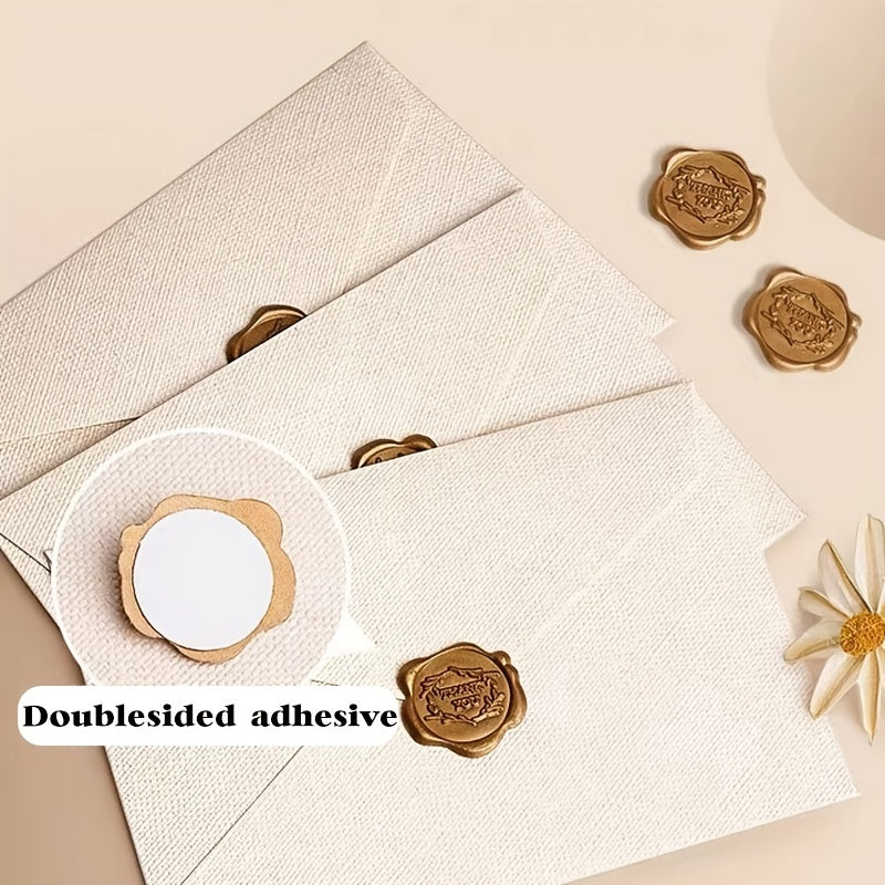 16 Pcs Vintage Stationery Paper & Envelopes Set, 3 Burlap Envelopes, 10 Writing