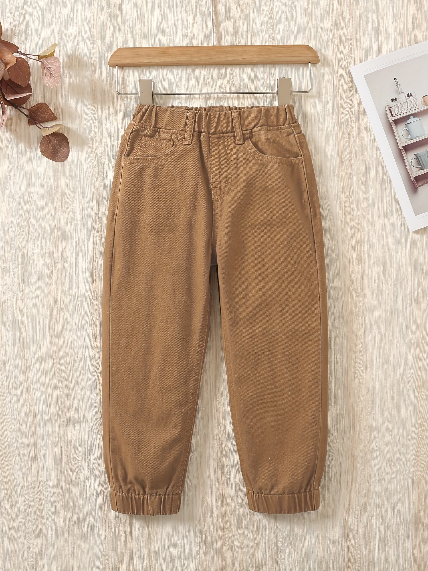 Boys Denim Long Pants With Pocket