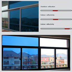 One-Way Privacy Window Film Sunshade Heat Insulation
