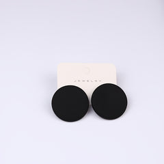 Colorful Acrylic Big Stud Earrings for Women Girls Teen 1Pair