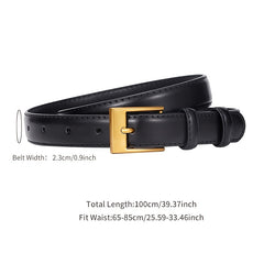 Vintage Leather Belt for Women