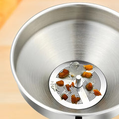 Stainless Steel Funnel with Filter for Easy Pouring and Cleaning