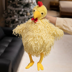 28Cm Chicken Plush Toy Rooster Shape Soft Comfortable Home Decoration Birthday