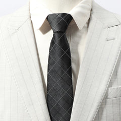 Men's Lazy Zipper Easy Pull Business Tie