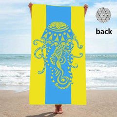 Microfiber Beach Towel Quick Drying Soft Absorbent Sandproof Lightweight