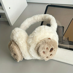 Cute Capybara Plush Earmuffs for Women Winter Ear Warmers
