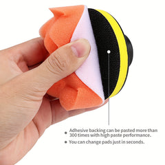 Car Foam Drill 3 Inch Buffing Pad 11 Pcs Polishing Pads Kit