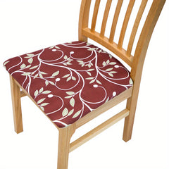 Stretchy Removable Dining Chair Seat Covers Washable Slipcover
