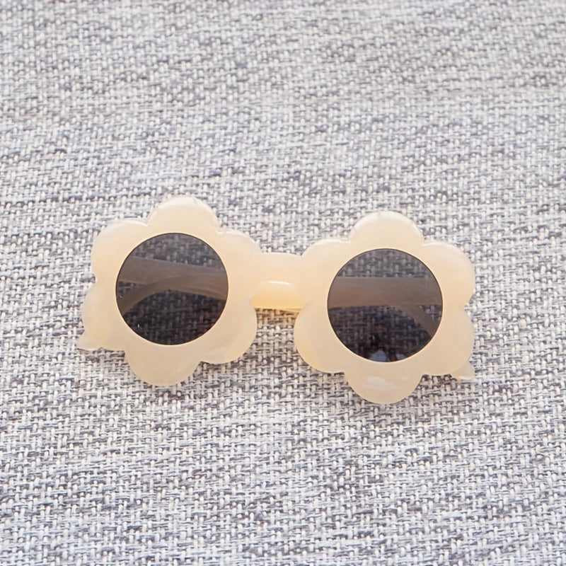 Flower Shaped Frame Sunglasses for Kids Party