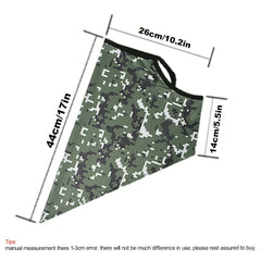 Camouflage Breathable Neck Gaiters Sunscreen Face Mask