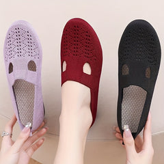 Women's Casual Mesh Walking Shoes Lightweight Sport Flat Shoes
