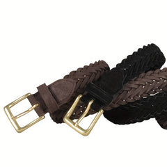  Braided Leather Belt for Women
