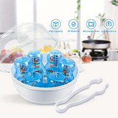 Baby Bottle Microwave Steam Sterilizer Disinfection Box