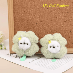 2pcs Lucky Clover Plush Stuffed Doll Gift