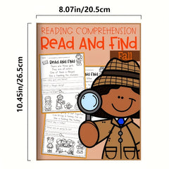 Interactive Halloween & Thanksgiving Reading Comprehension Worksheets