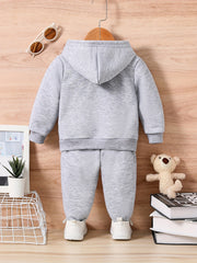 Basketball Shoot Toddler Outfit Set for Fall Winter