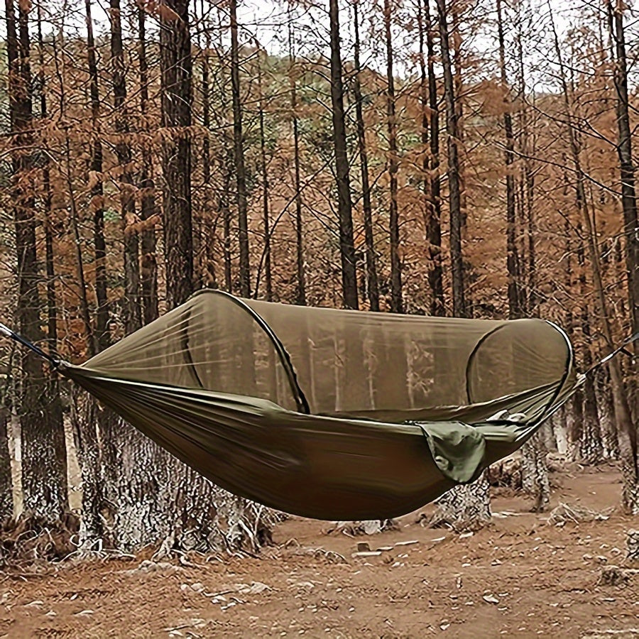 Quick Open Nylon Camping Hammock with Mosquito Net