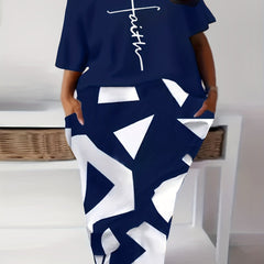  Casual Outfits: Women's Plus Two Piece Set