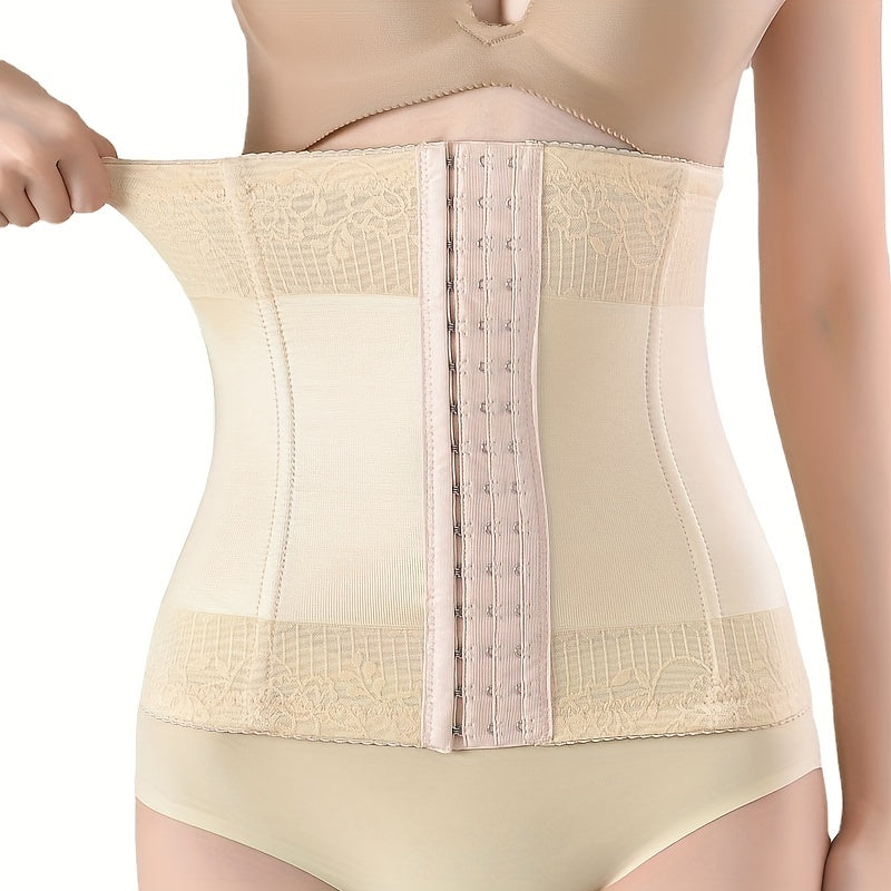 Jacquard Tummy Control Slim Girdle Belt Cincher Women's Underwear
