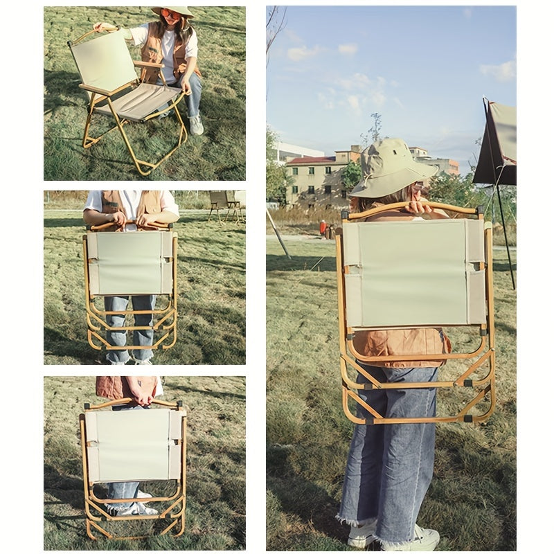 SUOLE Outdoor Folding Chair Camping Beach Fishing Portable Ultralight