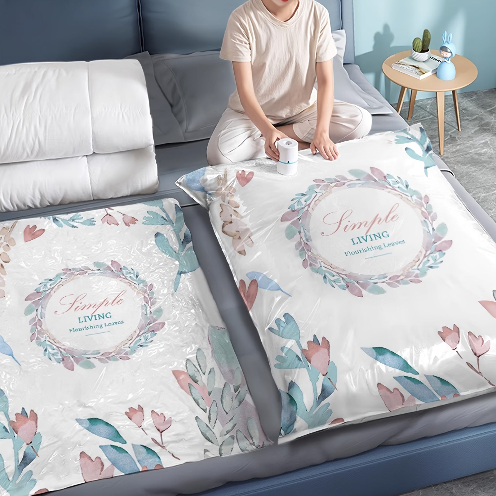 Vacuum Compression Storage Bags Sealed Moving Bags For Clothes Blankets Shirts