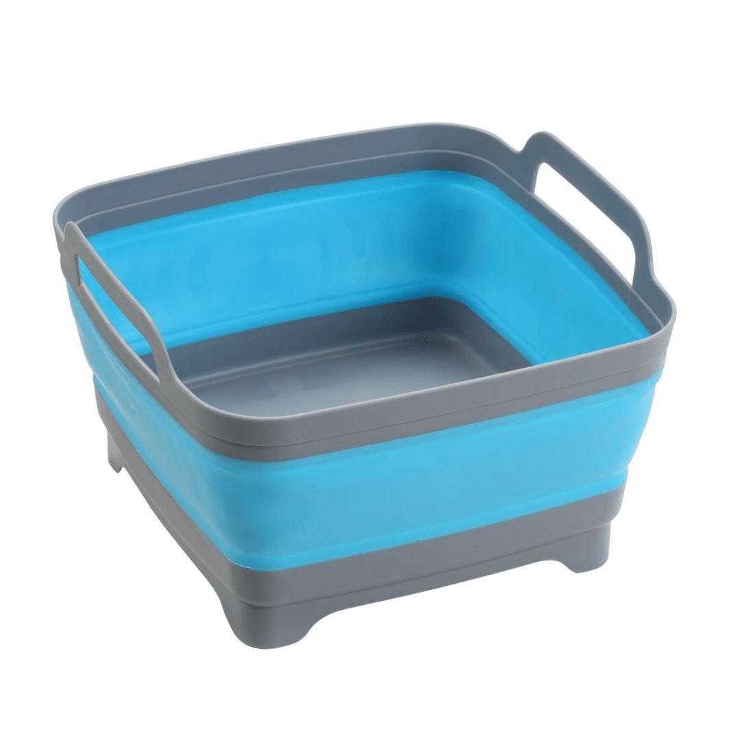 Plastic Folding Sink with Water Plug Household Fruit Vegetable Washing Sink