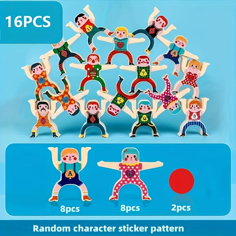 Balance Doll Board Stacking High Blocks for Kids