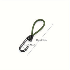 2pcs Bungee Cord Hooks Camping Tent Elastic Rope Hooks