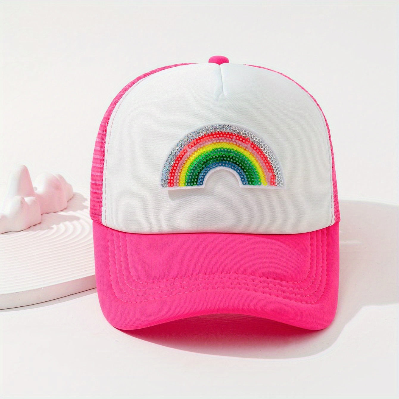 Pink Flamingo Baseball Cap Animal Pattern Hat For Women Girls