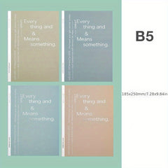 4pcs B5 Notebook Set for Office Sketchbook, Children & Students Writing Book