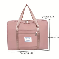 Foldable Carry on Travel Luggage Bag Large Capacity Weekender Overnight Bag