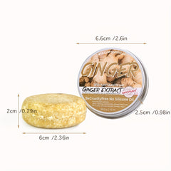 Organic Ginger Hair Regrowth Shampoo Bar Darkening Solid Shampoo